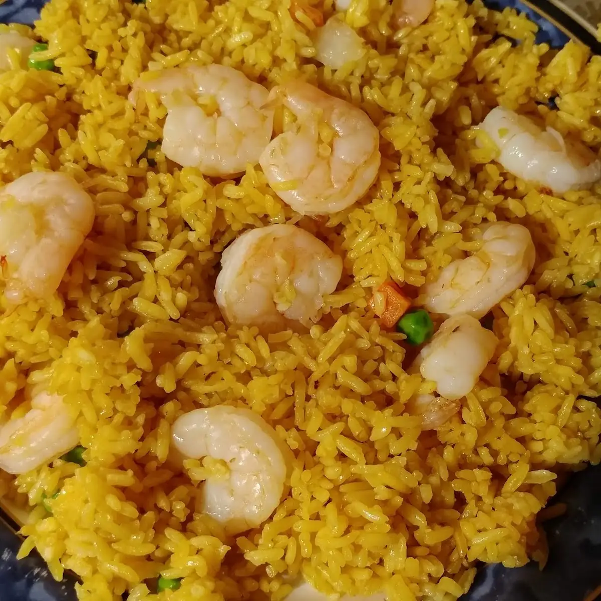 Shrimp Fried Yellow Rice 虾饭